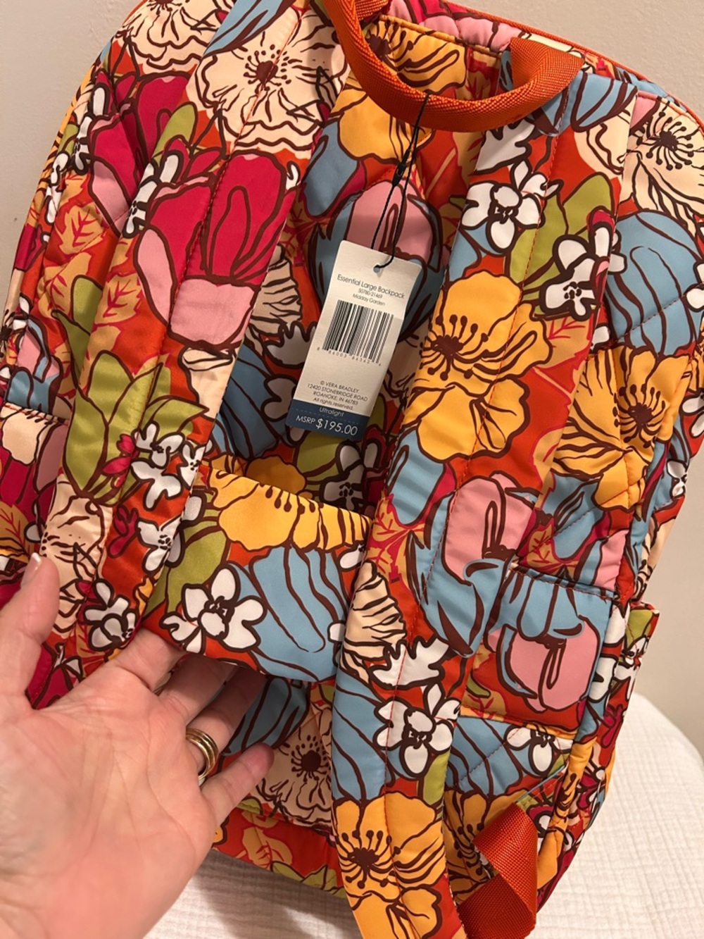 NWT!  Vera Bradley backpack - Picture 4 of 8